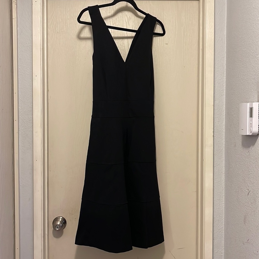 NWT - Black Criss Cross Dress - Size 16 tall